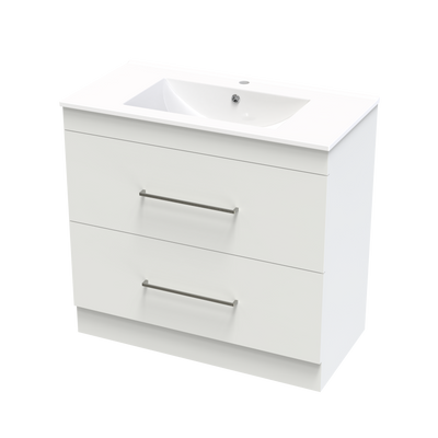 Cashmere Valley 900 Double Drawer Floor Vanity