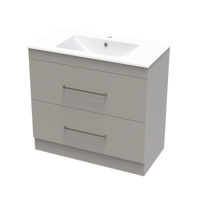 Cashmere Valley 900 Double Drawer Floor Vanity