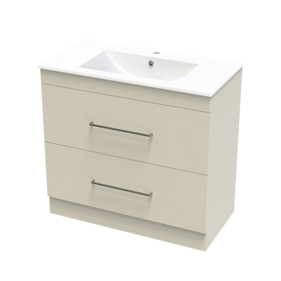 Cashmere Valley 900 Double Drawer Floor Vanity