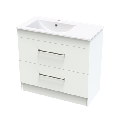 Cashmere Valley 900 Double Drawer Floor Vanity