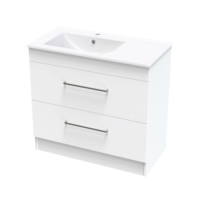 Cashmere Valley 900 Double Drawer Floor Vanity