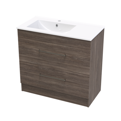 Cashmere Valley 900 Double Drawer Floor Vanity