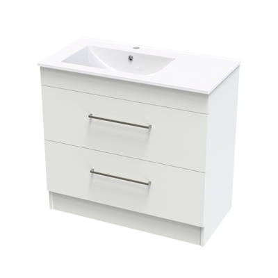 Cashmere Valley 900 Double Drawer Floor Vanity