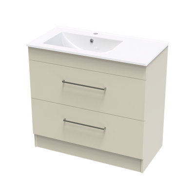 Cashmere Valley 900 Double Drawer Floor Vanity