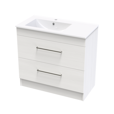 Cashmere Valley 900 Double Drawer Floor Vanity