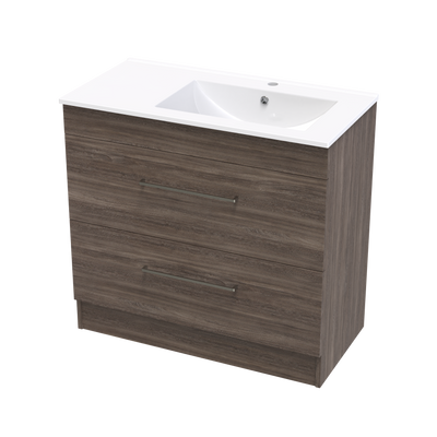 Cashmere Valley 900 Double Drawer Floor Vanity