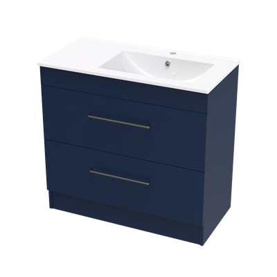 Cashmere Valley 900 Double Drawer Floor Vanity