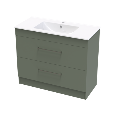 Cashmere Valley 1000 Double Drawer Floor Vanity