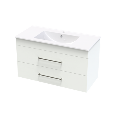 Cashmere Valley 1000 Double Drawer Wall Vanity