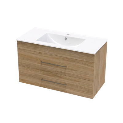 Cashmere Valley 1000 Double Drawer Wall Vanity