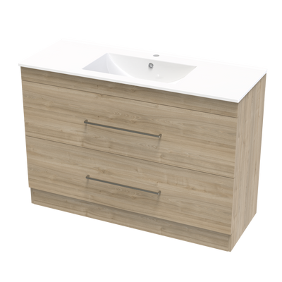 Cashmere Valley 1200 Double Drawer Floor Vanity