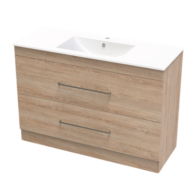 Cashmere Valley 1200 Double Drawer Floor Vanity