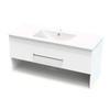 Cashmere Drawer Open Shelf 1200mm Wall Hung Vanity