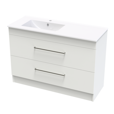 Cashmere Valley 1200 Double Drawer Floor Vanity