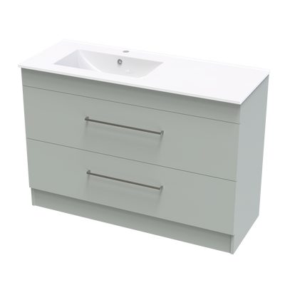 Cashmere Valley 1200 Double Drawer Floor Vanity