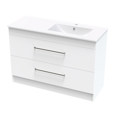 Cashmere Valley 1200 Double Drawer Floor Vanity