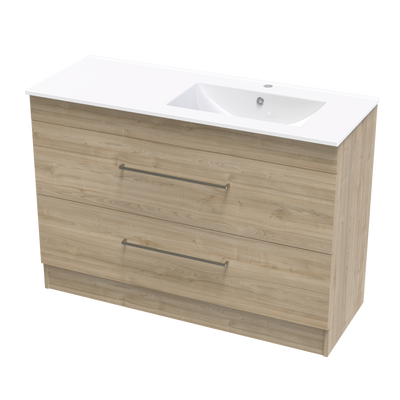 Cashmere Valley 1200 Double Drawer Floor Vanity