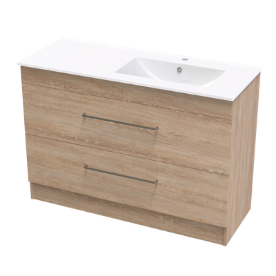 Cashmere Valley 1200 Double Drawer Floor Vanity