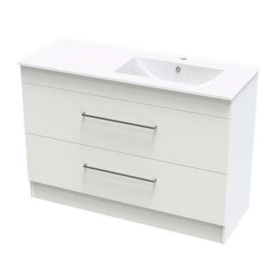 Cashmere Valley 1200 Double Drawer Floor Vanity