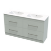 Cashmere Valley 1500 Double Bowl Double Drawer Floor Vanity