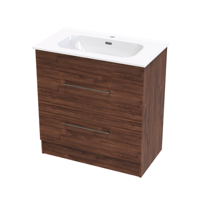 Cashmere Aura 800 Double Drawer Floor Vanity