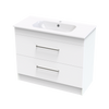 Cashmere Aura 1000 Double Drawer Floor Vanity