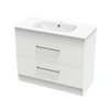 Cashmere Aura 1000 Double Drawer Floor Vanity