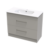 Cashmere Aura 1000 Double Drawer Floor Vanity