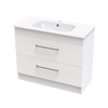 Cashmere Aura 1000 Double Drawer Floor Vanity