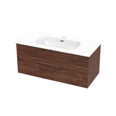 Cashmere Aura 1000 Single Drawer Wall Vanity