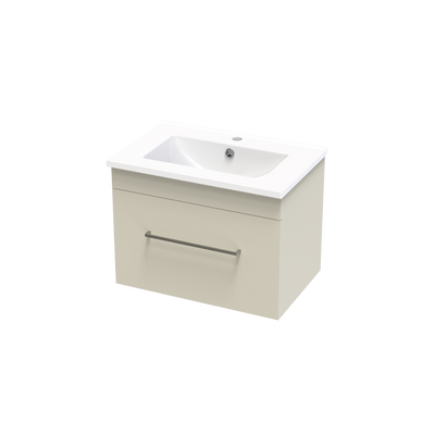 Cashmere Slim Single Drawer 600mm Wall Hung Vanity