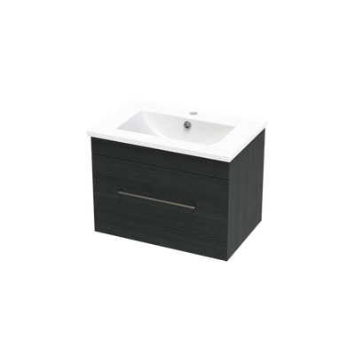 Cashmere Slim Single Drawer 600mm Wall Hung Vanity