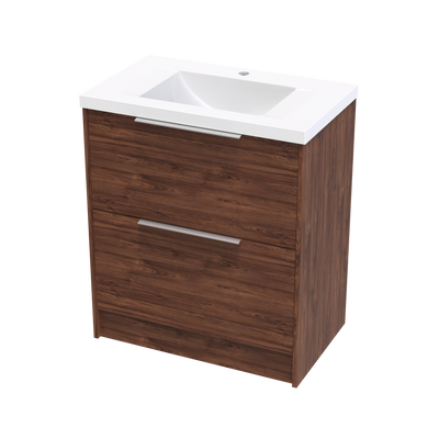 Nikau Norfolk 750 Double Drawer Floor Vanity