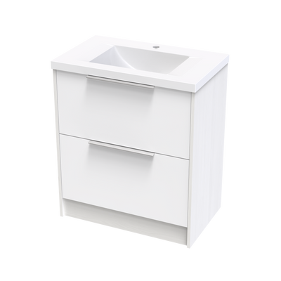 Nikau Norfolk 750 Double Drawer Two Tone Floor Vanity