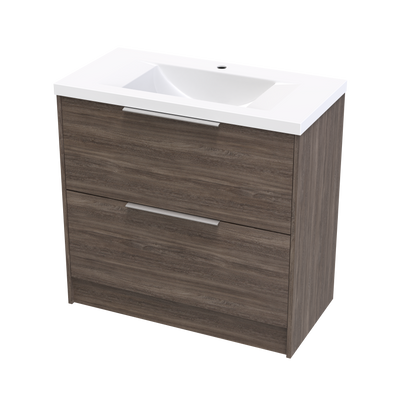 Nikau Norfolk 900 Double Drawer Floor Vanity