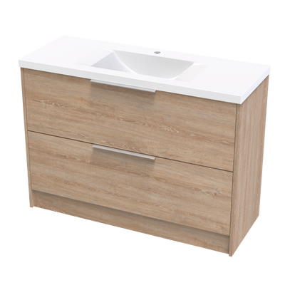 Nikau Norfolk 1200 Double Drawer Floor Vanity