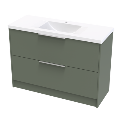 Nikau Norfolk 1200 Double Drawer Floor Vanity