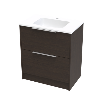 Nikau Grove 750 Double Drawer Floor Vanity