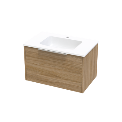 Nikau Single Drawer 750mm Wall Hung Vanity