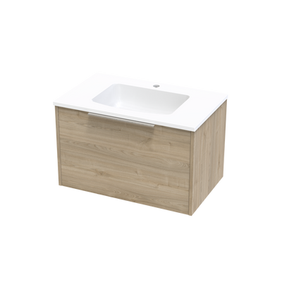 Nikau Single Drawer 750mm Wall Hung Vanity