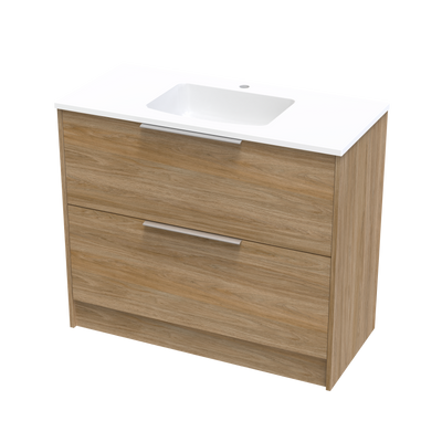 Nikau Grove 1000 Double Drawer Floor Vanity