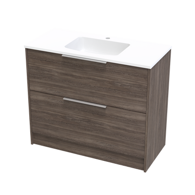 Nikau Grove 1000 Double Drawer Floor Vanity