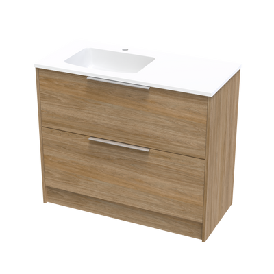 Nikau Grove 1000 Double Drawer Floor Vanity