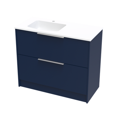 Nikau Grove 1000 Double Drawer Floor Vanity