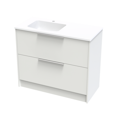 Nikau Grove 1000 Double Drawer Floor Vanity