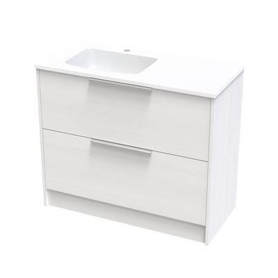 Nikau Grove 1000 Double Drawer Floor Vanity