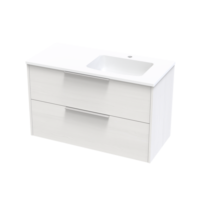 Nikau Double Drawer 1000mm Wall Hung Vanity