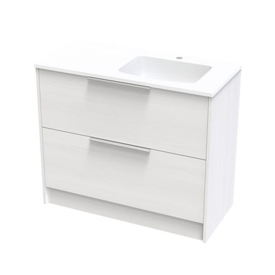 Nikau Grove 1000 Double Drawer Floor Vanity