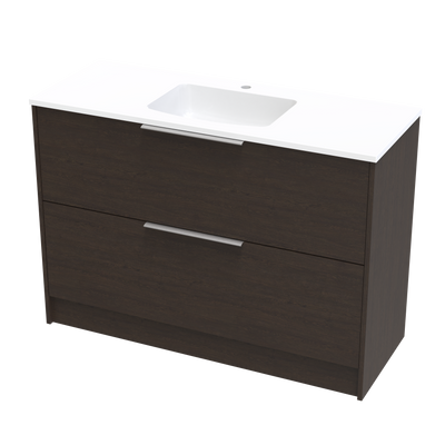 Nikau Double Drawer 1200mm Floor Vanity