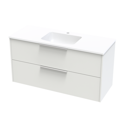 Nikau Double Drawer 1200mm Wall Hung Vanity